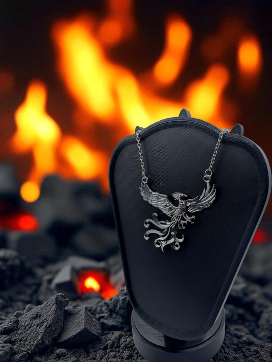 🔥 “Rise Again” — Phoenix Pendant Necklace - MacGuffin Shop