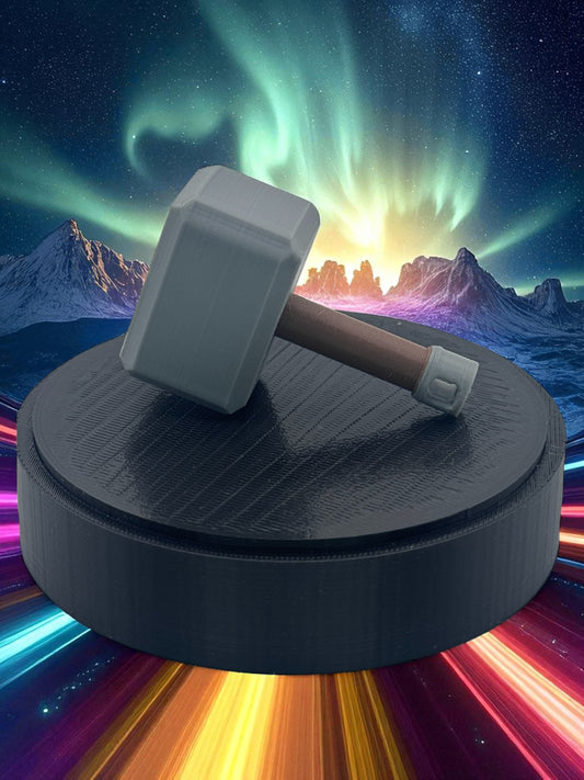 ⚒️ “Whosoever Holds This Hammer…” — Mjolnir Keychain - MacGuffin Shop