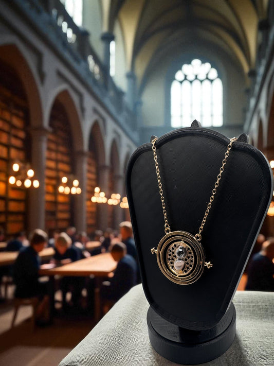 ⏳ “Three Turns Should Do It” — Time‑Turner Necklace - MacGuffin Shop