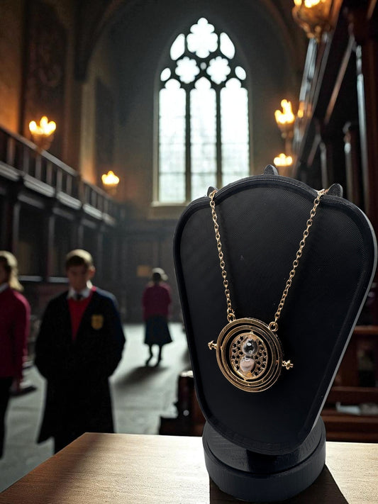 ⏳ “Three Turns Should Do It” — Time‑Turner Necklace - MacGuffin Shop