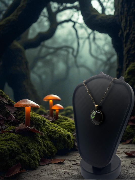 🐾 “Mark of the Wild” — Claw Sigil Glass Pendant Necklace - MacGuffin Shop